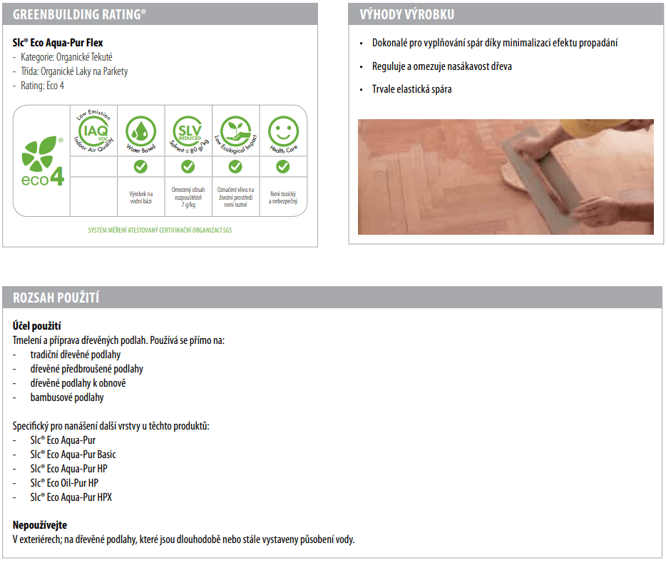 Technical sheet preview