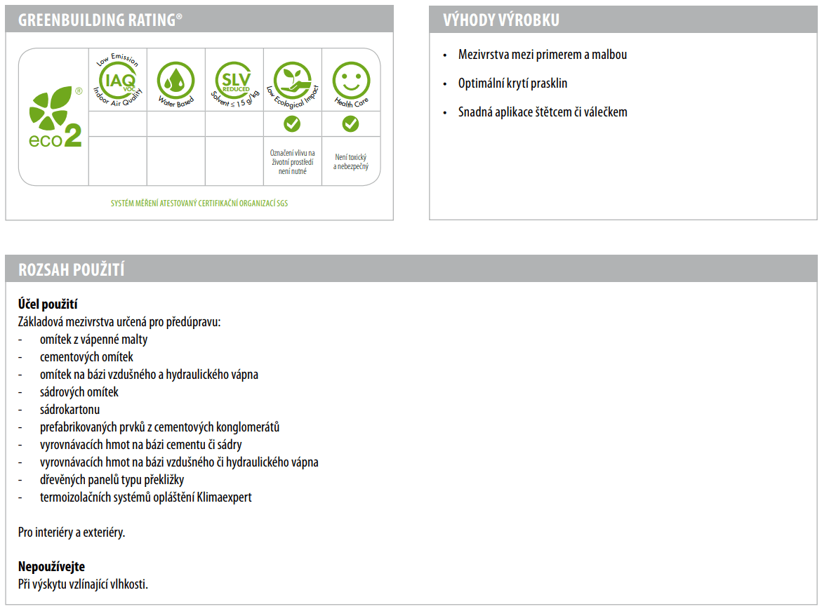 Technical sheet preview